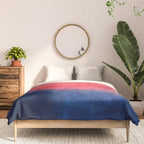 Abstract Fire Sunset Adventure  Comforter Gallery Image 3
