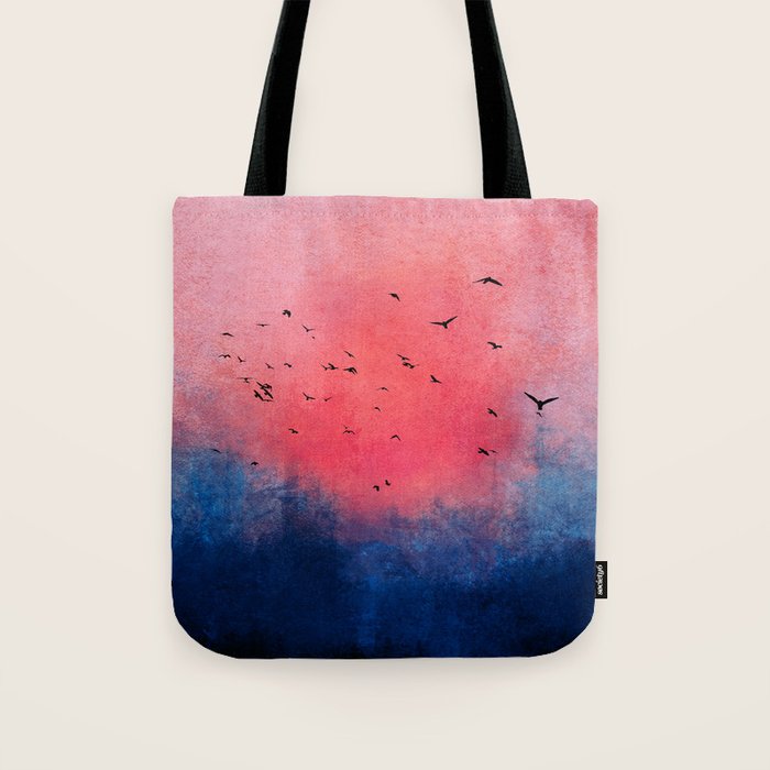 Abstract Fire Sunset Adventure  Tote Bag Gallery Image 1