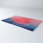 Abstract Fire Sunset Adventure  Rug Gallery Image 3