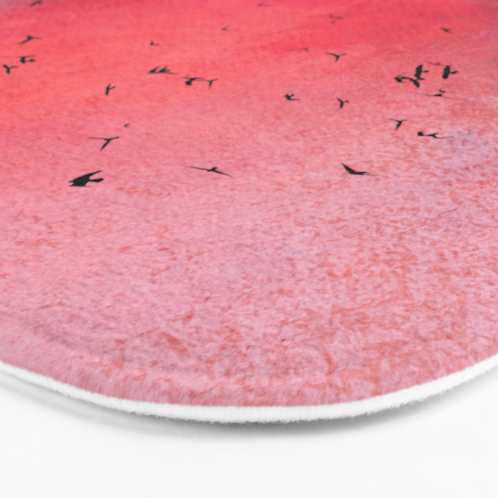 Abstract Fire Sunset Adventure  Bath Mat Gallery Image 3