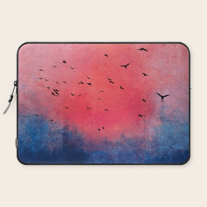 Abstract Fire Sunset Adventure  Laptop Sleeve Gallery Image 2