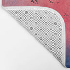 Abstract Fire Sunset Adventure  Bath Mat Gallery Image 2