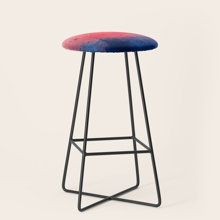 Abstract Fire Sunset Adventure  Stool Gallery Image 1