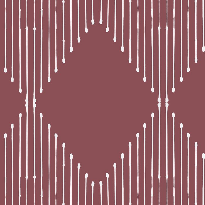 Geo (Plum) Coffee Mug Gallery Image 2