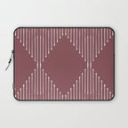 Geo (Plum) Laptop Sleeve Gallery Image 1