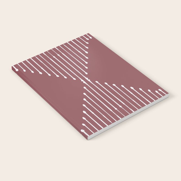 Geo (Plum) Notebook Gallery Image 1