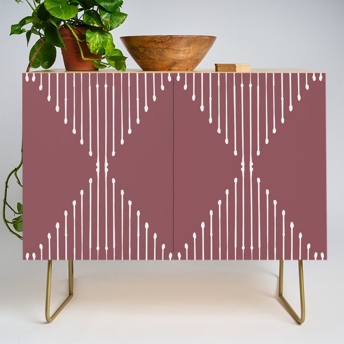 Geo (Plum) Credenza Gallery Image 1