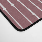 Geo (Plum) Desk Mat Gallery Image 4