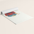 Rugged Roger - the lumberjack Yoga Mat Gallery Image 2
