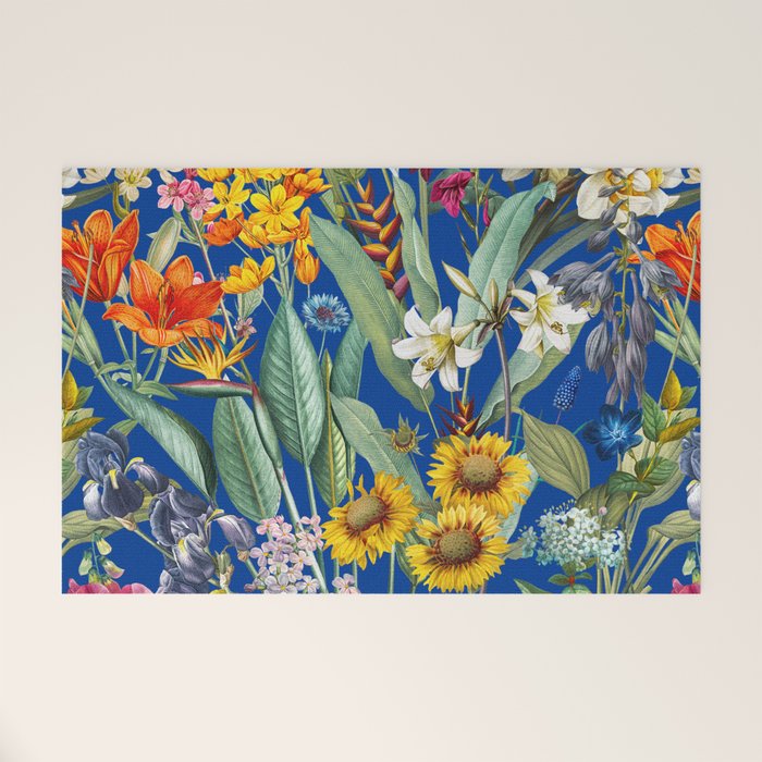 Tropical Flora III Welcome Mat Gallery Image 1