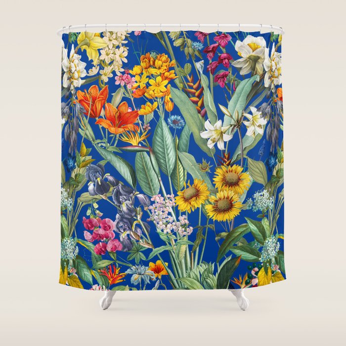 Tropical Flora III Shower Curtain Gallery Image 1