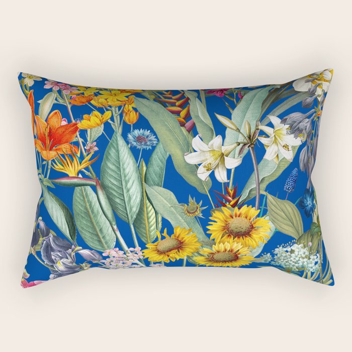 Tropical Flora III Rectangular Pillow Gallery Image 1