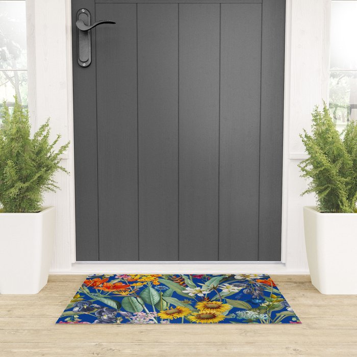 Tropical Flora III Welcome Mat Gallery Image 3