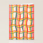 Wavy Plaid Stationery Card Gallery Image 2