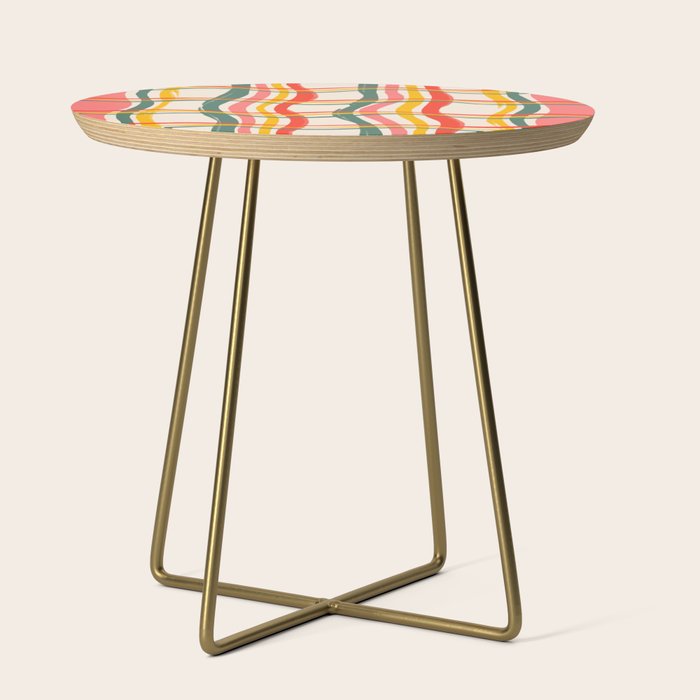 Wavy Plaid Side Table Gallery Image 1