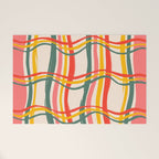 Wavy Plaid Welcome Mat Gallery Image 1