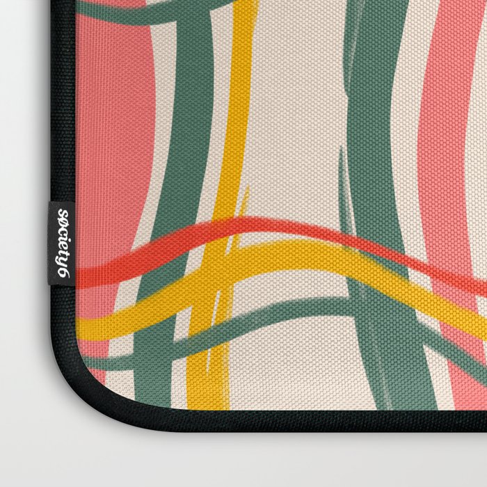 Wavy Plaid Laptop Sleeve Gallery Image 3