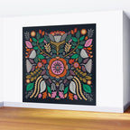In Bloom | Navy Wall Mural Gallery Image 2