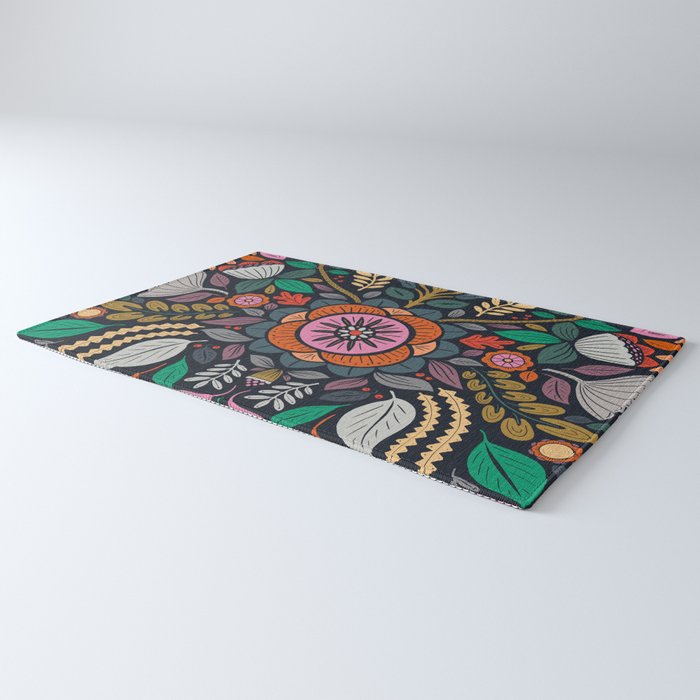 In Bloom | Navy Rug Gallery Image 3