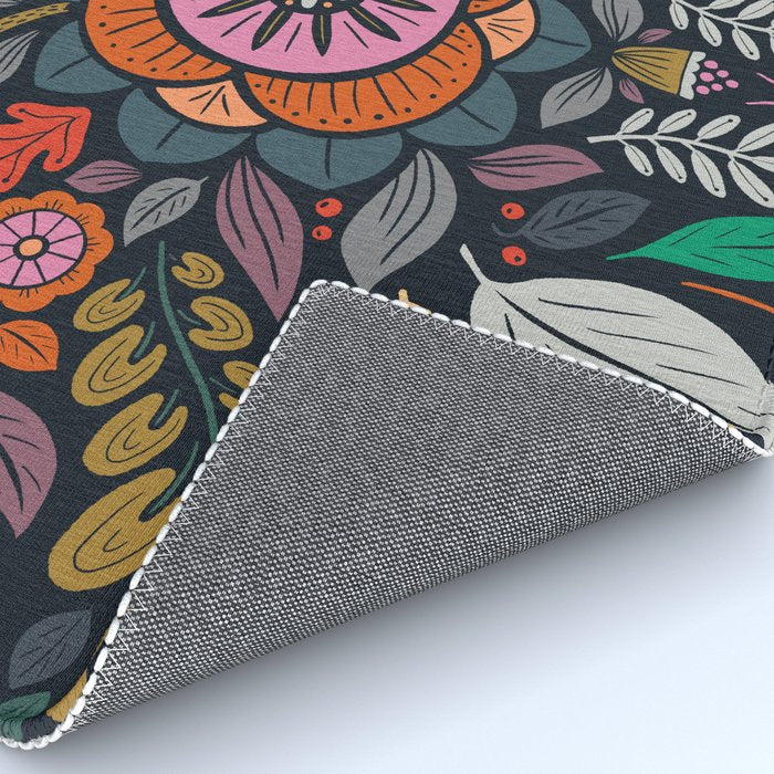 In Bloom | Navy Rug Gallery Image 4