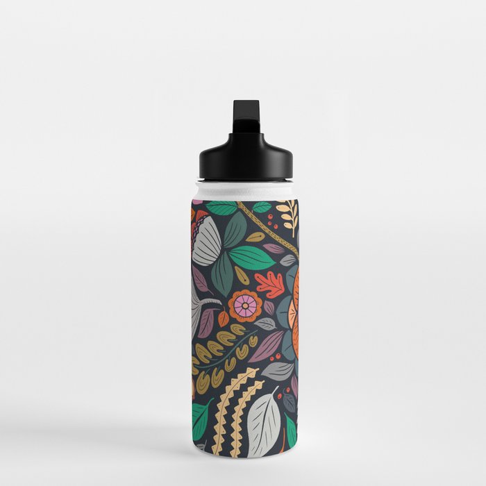 In Bloom | Navy Water Bottle Gallery Image 3