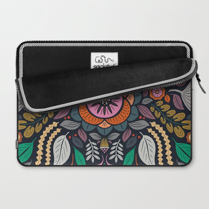 In Bloom | Navy Laptop Sleeve Gallery Image 2