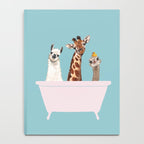 Playful Gangs in Bathtub Blue Notebook Gallery Image 4