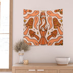 Fall Lava Lamp Wall Tapestry Gallery Image 2