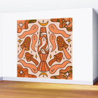 Fall Lava Lamp Wall Mural Gallery Image 2