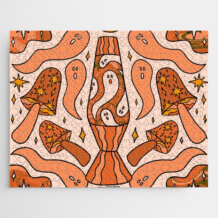 Fall Lava Lamp Jigsaw Puzzle Gallery Image 1