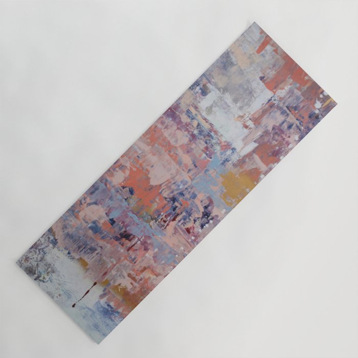 Mirage [3]: a pretty, vibrant mixed-media piece by Alyssa Hamilton Art Yoga Mat Gallery Image 1