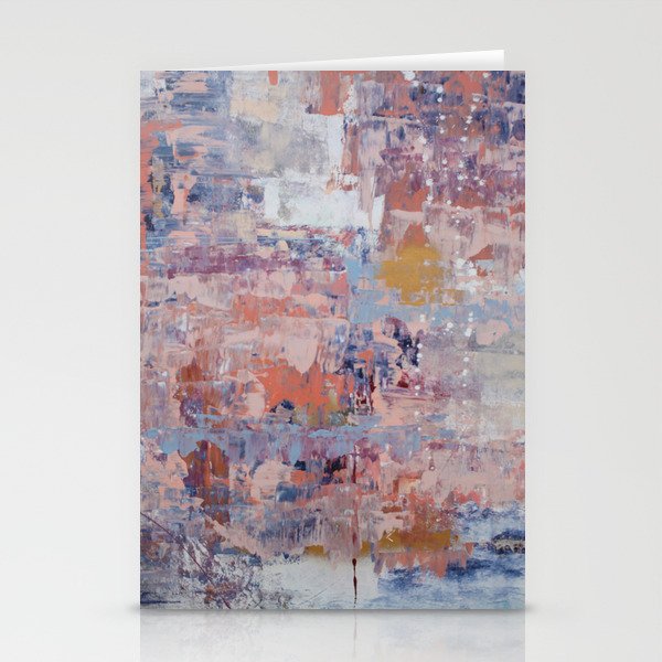 Mirage [3]: a pretty, vibrant mixed-media piece by Alyssa Hamilton Art Stationery Card Gallery Image 1