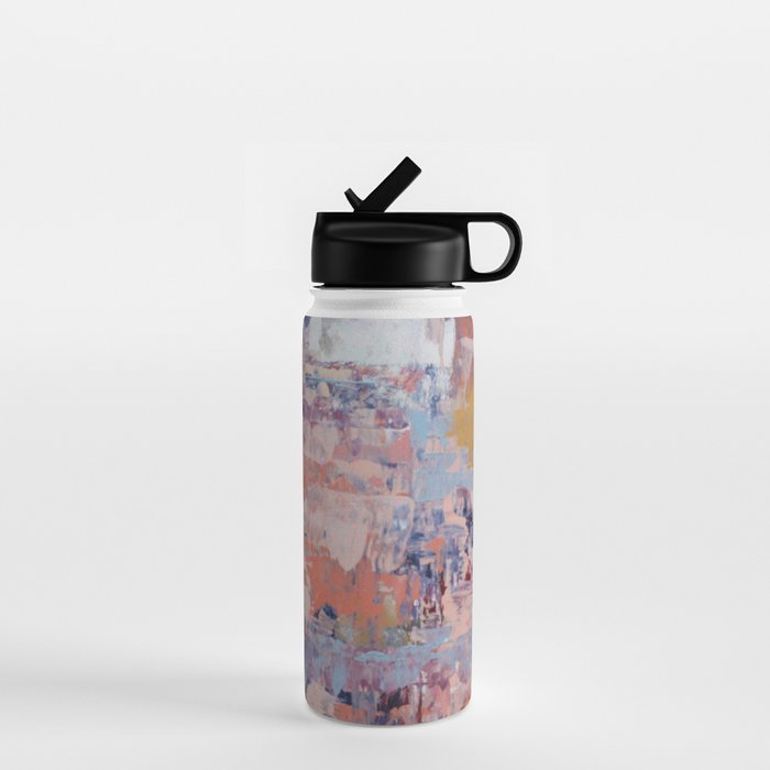 Mirage [3]: a pretty, vibrant mixed-media piece by Alyssa Hamilton Art Water Bottle Gallery Image 1