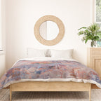 Mirage [3]: a pretty, vibrant mixed-media piece by Alyssa Hamilton Art Duvet Cover Gallery Image 3