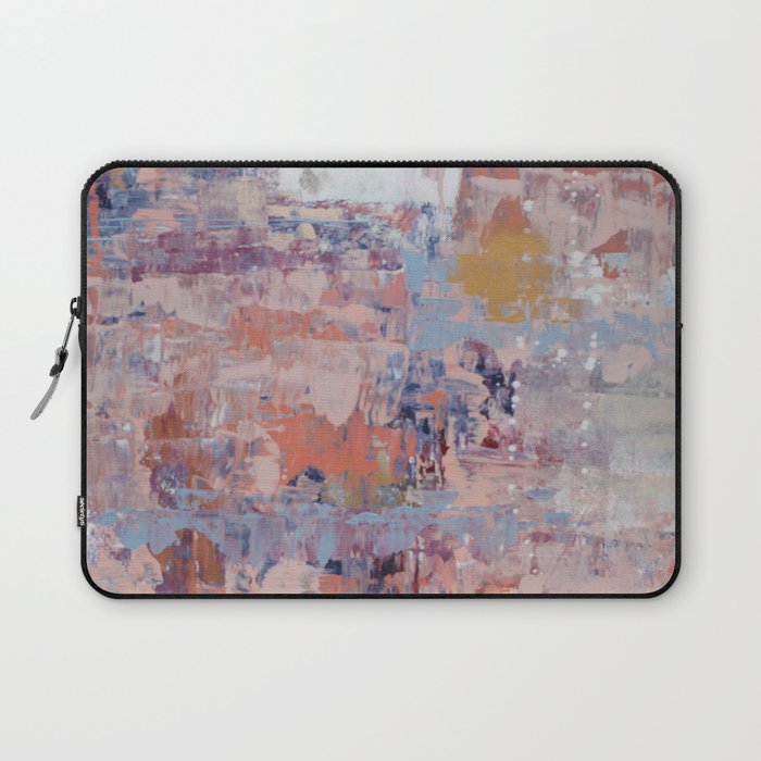 Mirage [3]: a pretty, vibrant mixed-media piece by Alyssa Hamilton Art Laptop Sleeve Gallery Image 1