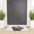 Christmas Baby Elephant Welcome Mat Gallery Image 3