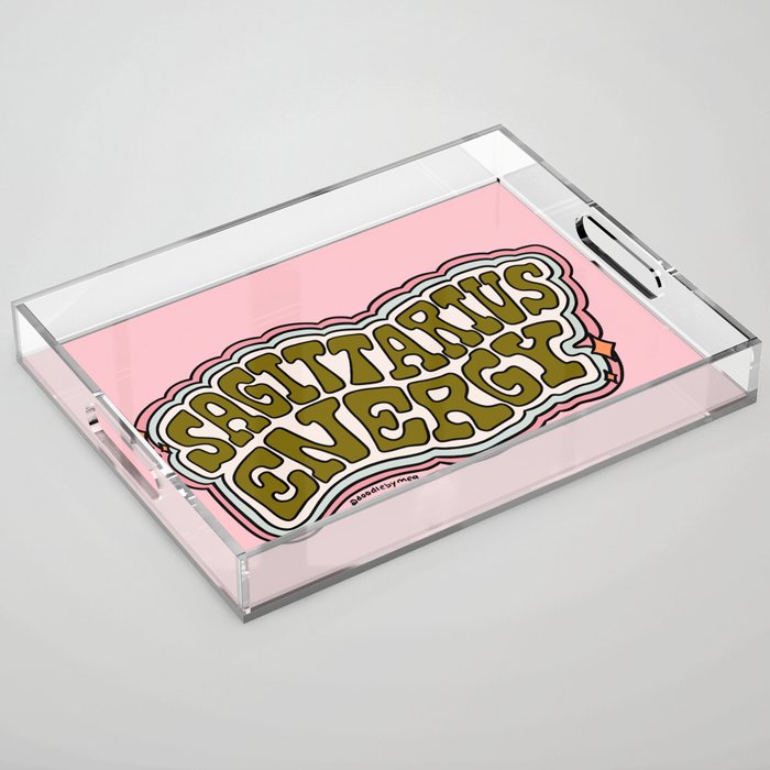 Sagittarius Energy Acrylic Tray Gallery Image 1