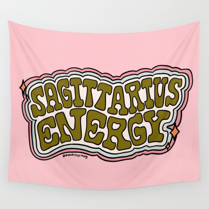 Sagittarius Energy Wall Tapestry Gallery Image 4