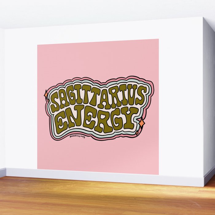 Sagittarius Energy Wall Mural Gallery Image 2