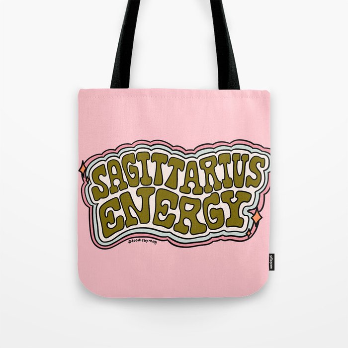 Sagittarius Energy Tote Bag Gallery Image 1