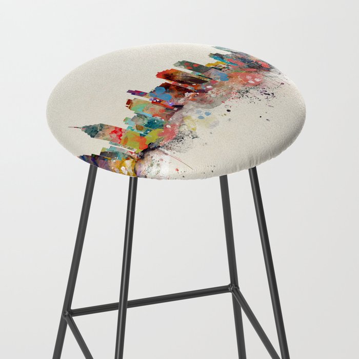 philadelphia skyline Stool Gallery Image 2