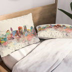philadelphia skyline Pillow Sham Gallery Image 2