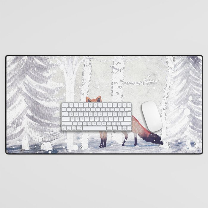 FOX FOX FOX Desk Mat Gallery Image 1