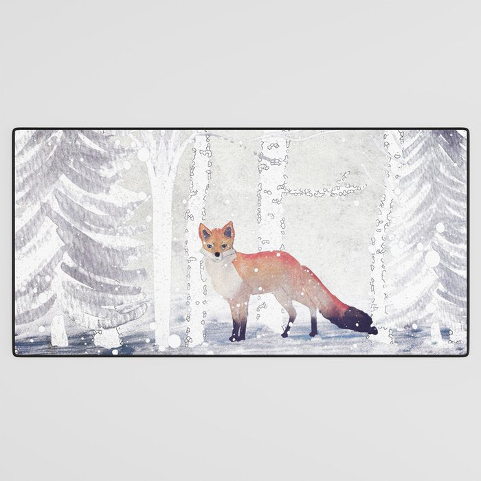 FOX FOX FOX Desk Mat Gallery Image 3