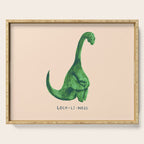 Lonely loch ness monster (loch-li-ness) Serving Tray Gallery Image 1