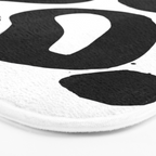 Ink Pond White Background Bath Mat Gallery Image 3