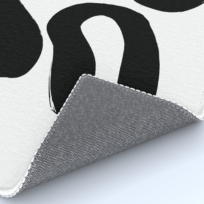 Ink Pond White Background Rug Gallery Image 4