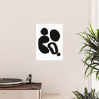 Ink Pond White Background Poster Gallery Image 2