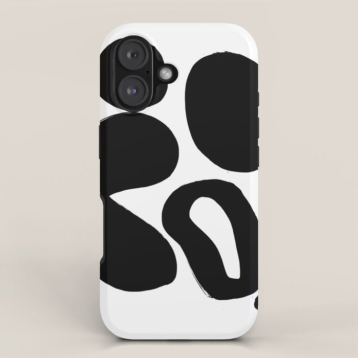 Ink Pond White Background iPhone Case Gallery Image 1