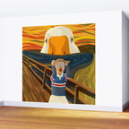 The Honk - The Scream Parody | Goose MEME Wall Mural Gallery Image 2